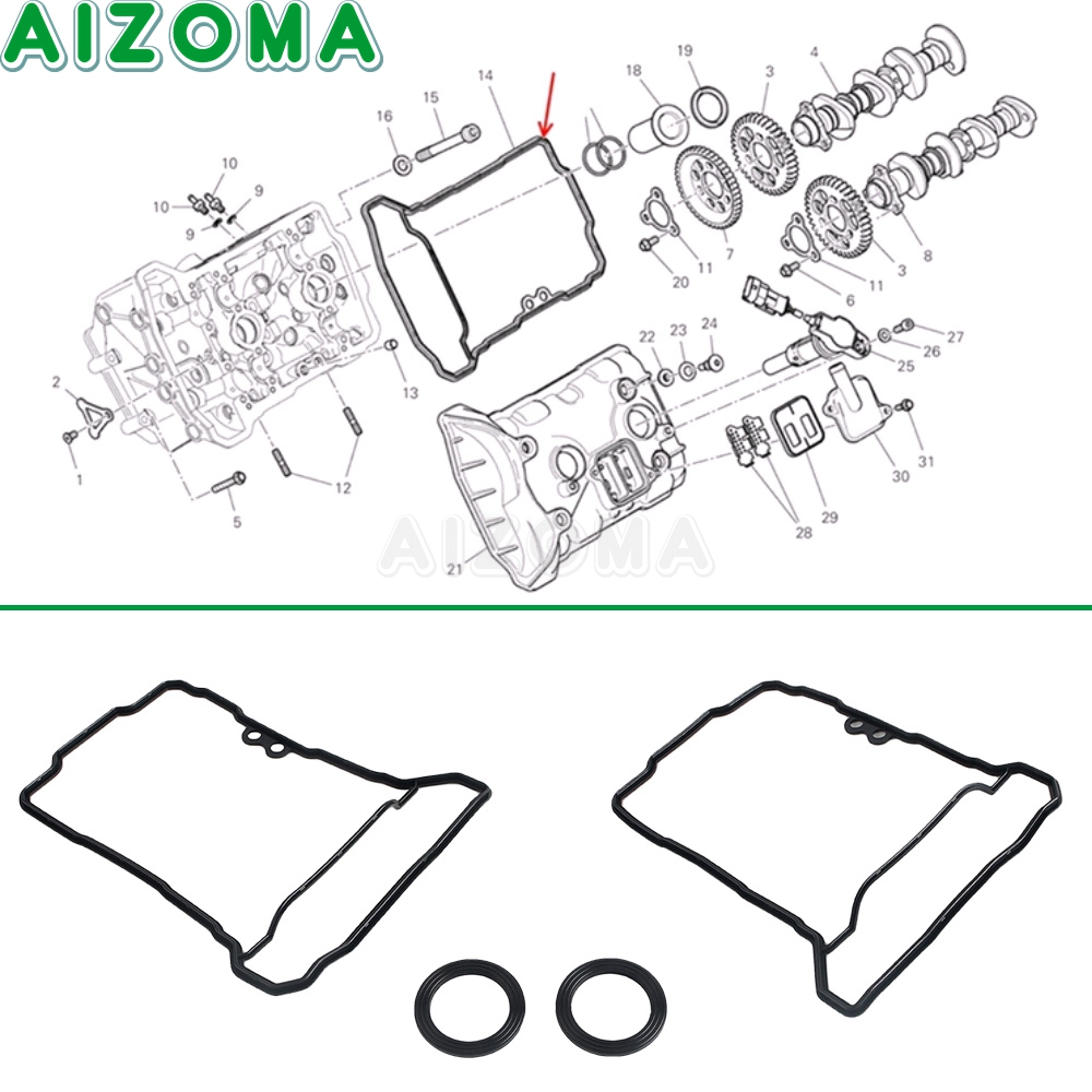 Motorcycle Accessories Cylinde - đánh giá và giá Motorcycle Gasket